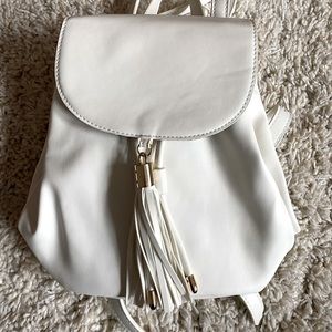 Forever 21 Faux Leather Backpack Purse
